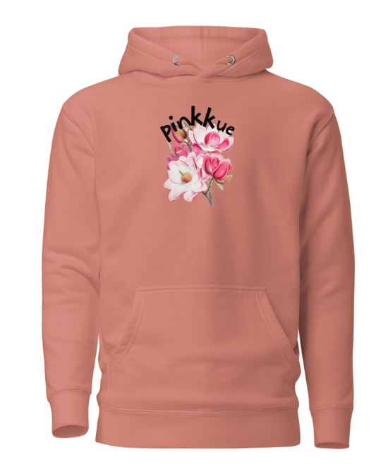 Pinkkue flower hoodie